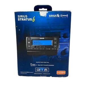 Sirius Stratus 6 Vehicle Kit XM Satellite Radio Model SDSV6V1‎ BRAND NEW SEALED
